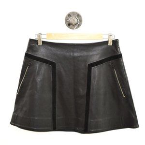 Rag & Bone Leather Mini Skirt #127-141